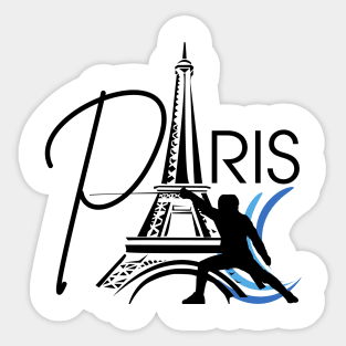 Paris summer games fencing Sticker